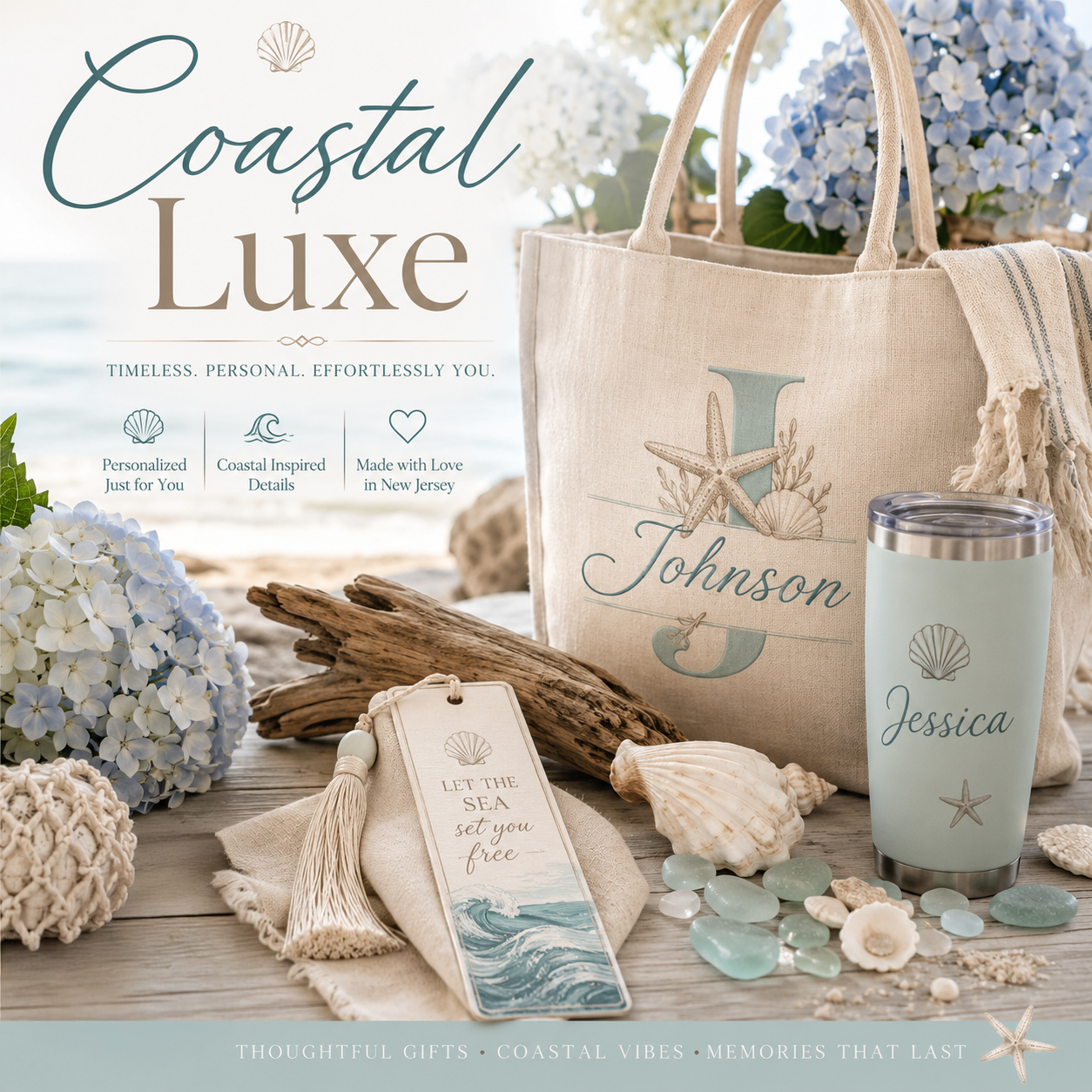 Coastal Luxe Collection by Julizel & Co.