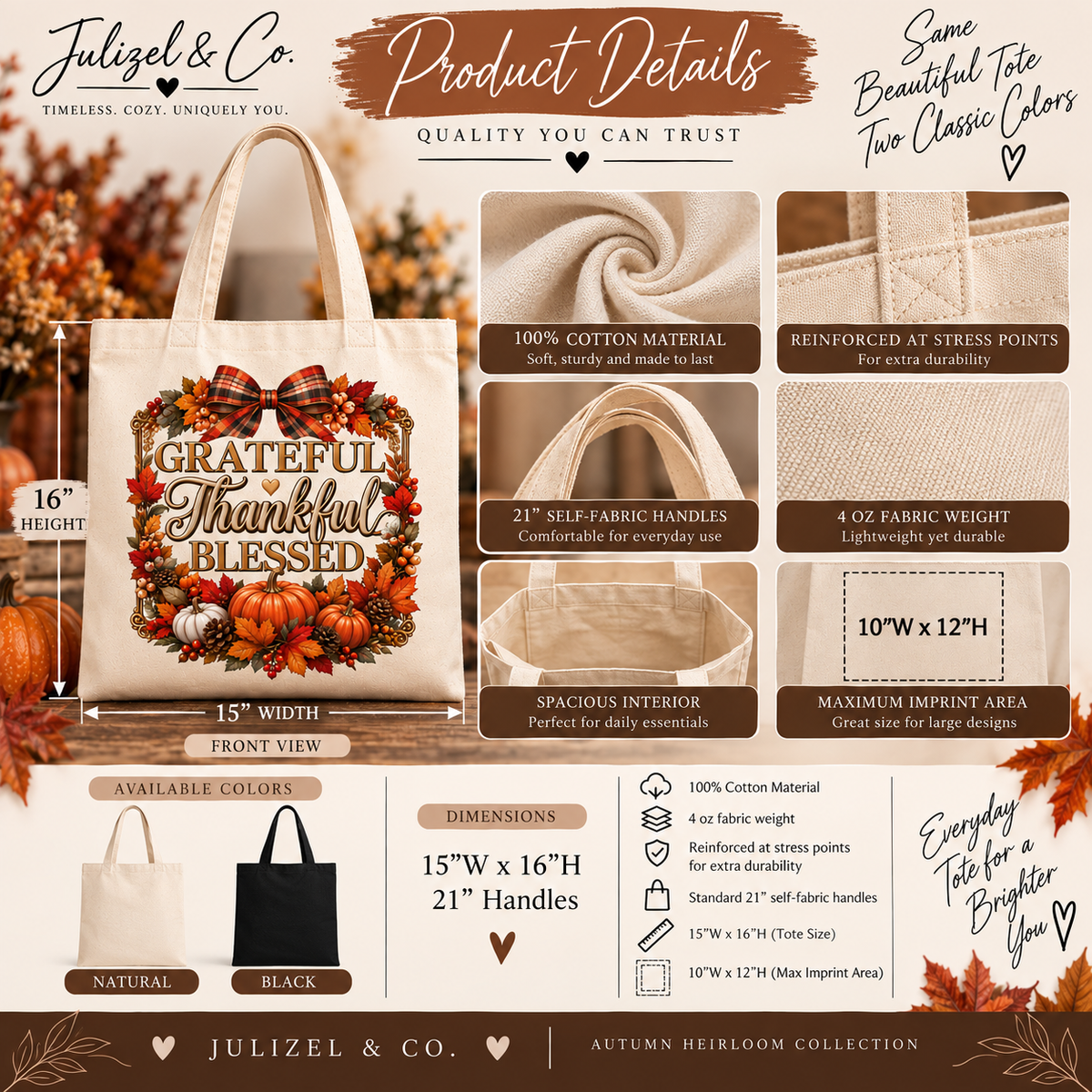 TL100 tote product details
