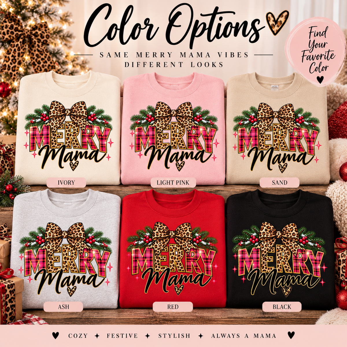 Merry Mama crewneck product details