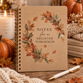 Notes for a Brighter Tomorrow kraft spiral notebook - image 1
