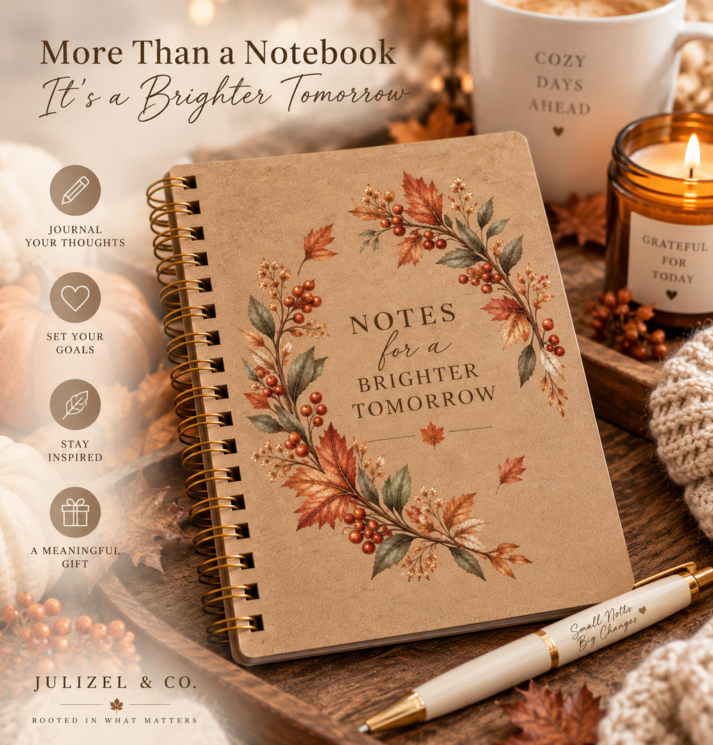 Notes for a Brighter Tomorrow kraft spiral notebook - image 5
